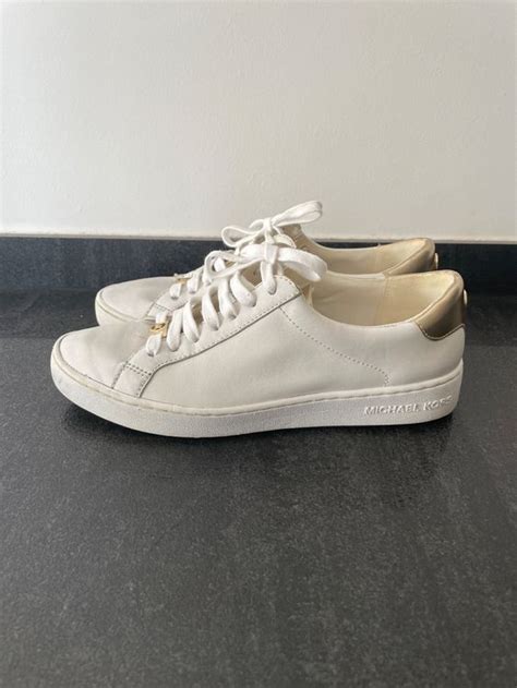michael kors irving lace up sneaker champagne